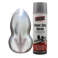 Protección contra la pintura de spray de zinc de Aeropak Silver