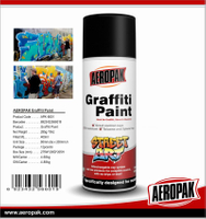 Pintura en aerosol de graffiti rápido de secado a alta presión para árbol